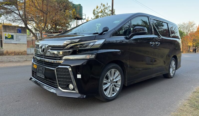 
								2015 Toyota Vellfire full									