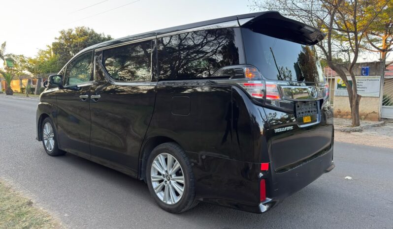 
								2015 Toyota Vellfire full									